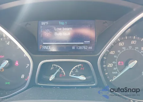 2014 Ford Focus Se z USA, uszkodzony, nr VIN 1FADP3F27EL183707